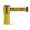 Montour Line Retractable Belt Barrier Cone Mount Yellow Case 9ft. Forkl.Belt CP100-YW-DANFOYB-90 - alternate 1